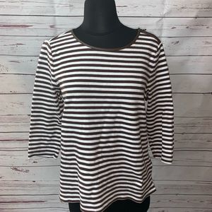 Talbots Petite Scoop Neck Pima Cotton Sweater